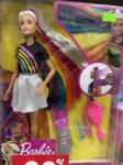 Mattel - Barbie - Rainbow Sparkle Hair - Caucasian - кукла